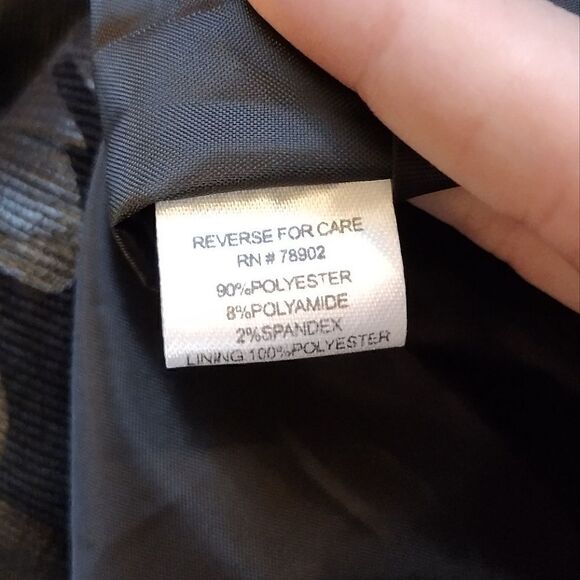 Erin London Women's Size Small Black Adjustable Scrunch Waist Zip up Vest - Picture 11 of 13